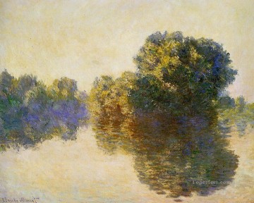 ジヴェルニー近郊のセーヌ川 1897 クロード・モネ Oil Paintings